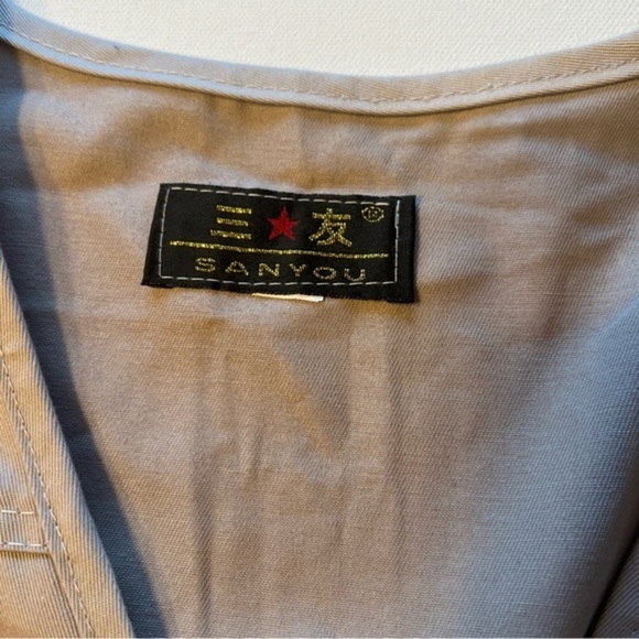 EUC Sanyou MENS Utility‎ Hunting Fishing Kaki Full Zip Vest Size XL (A3) - Picture 6 of 7